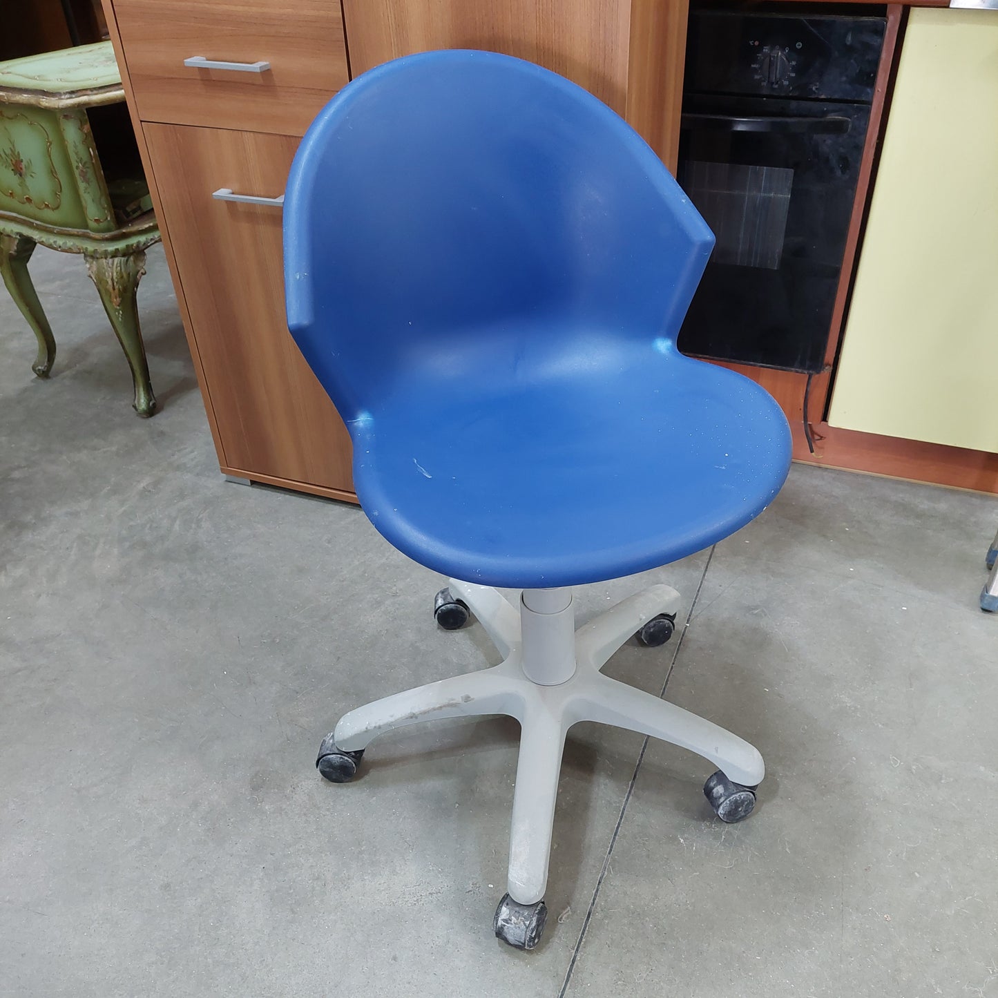Sedia Girevole Blu