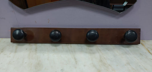 Appendiabiti Legno 4/ganci Cm70x8,5x8,5h