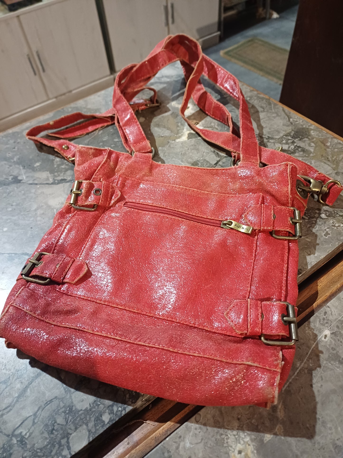 Borsa* In Pelle Rossa