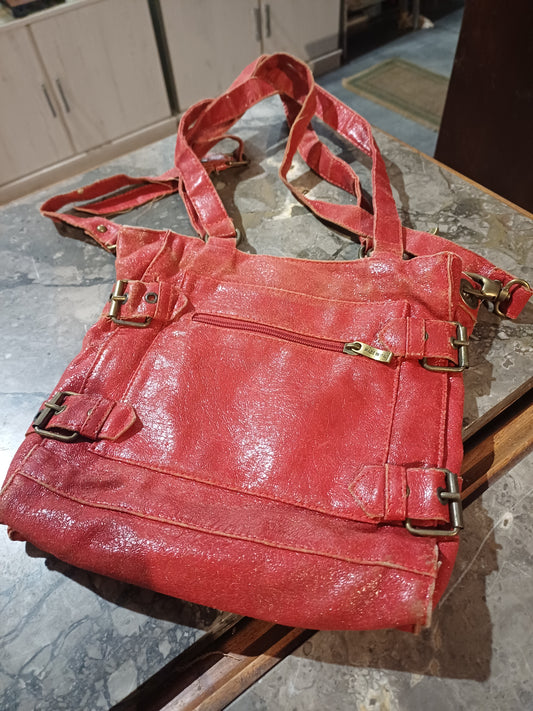 Borsa* In Pelle Rossa
