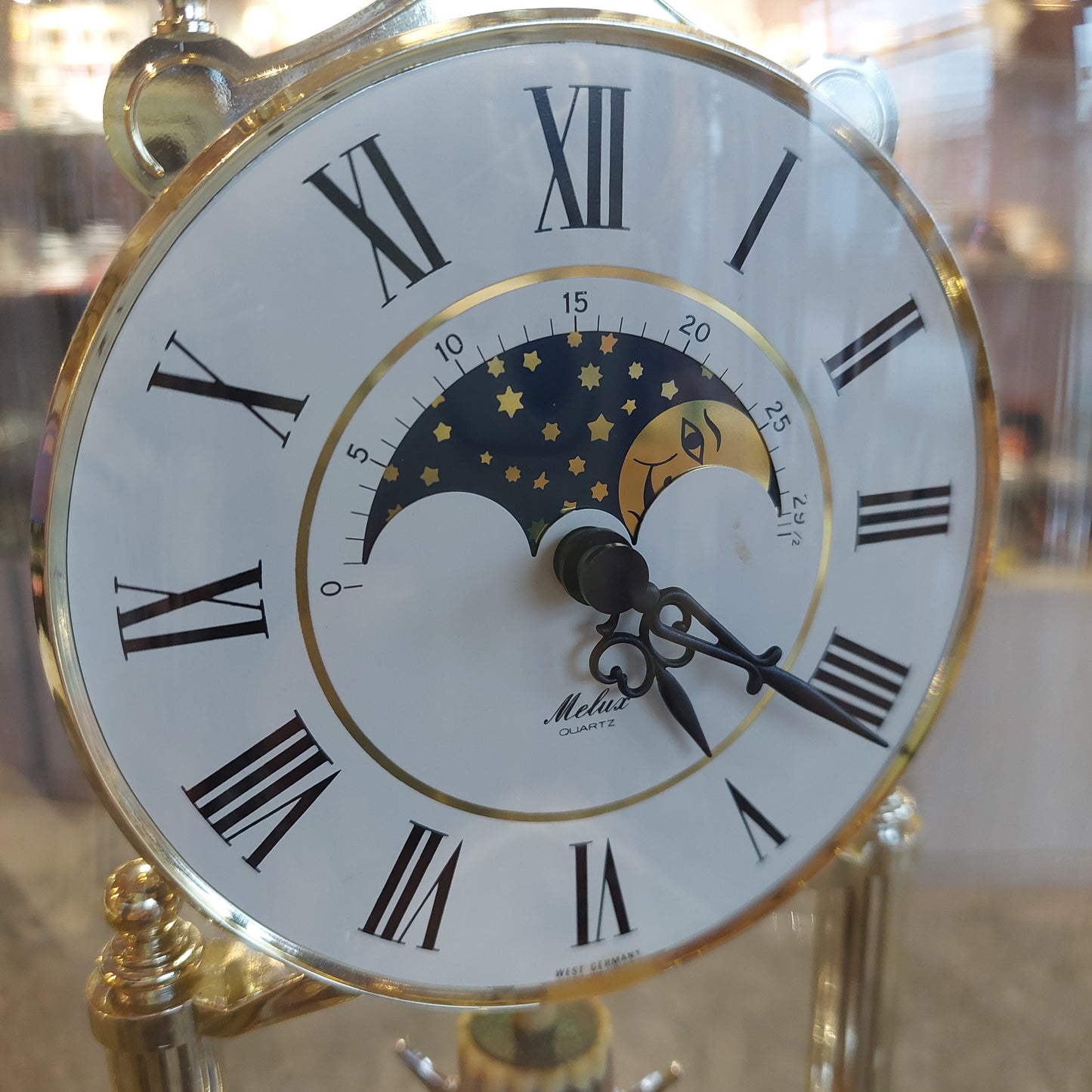 Orologio * Da Tavolo Melus Con Campana Vetro