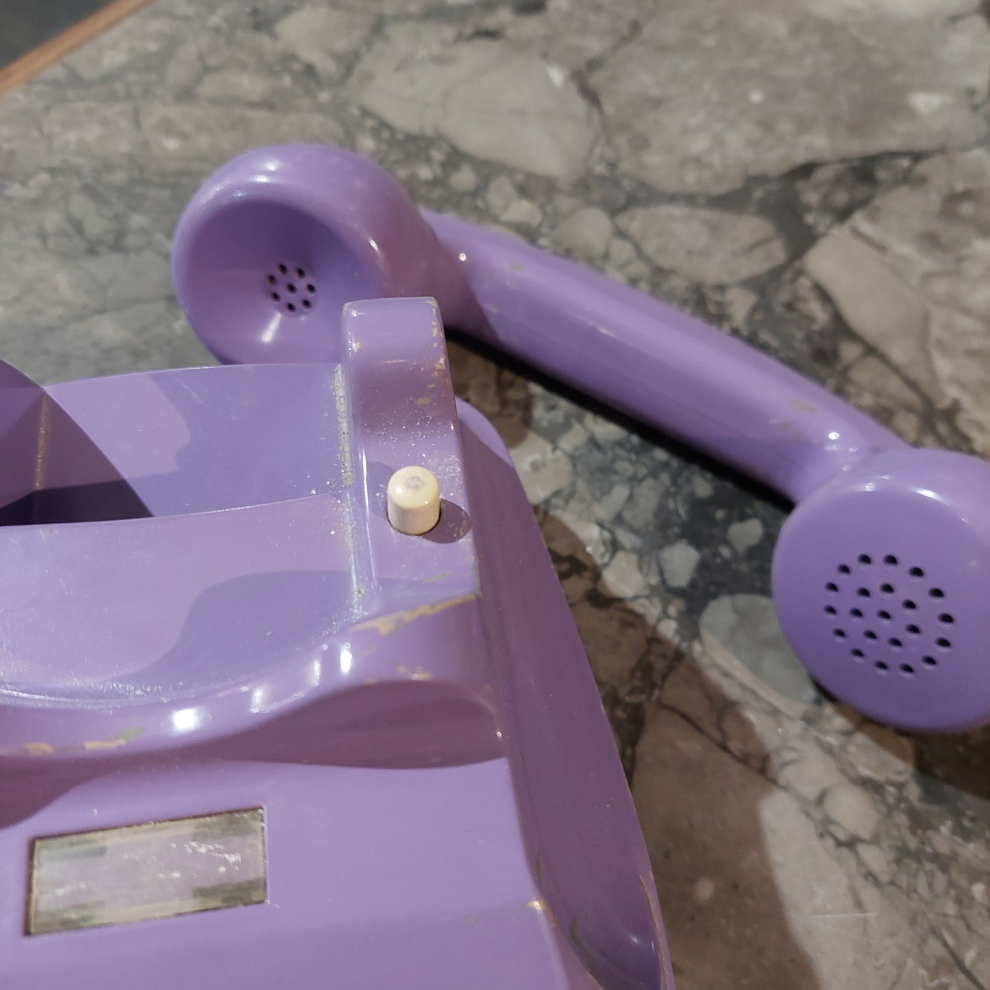 Telefono A Disco Sip Vintage Viola *