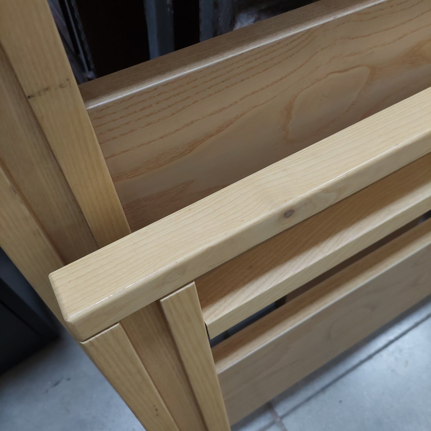 Letto Singolo Frassino Cm 203x91,5