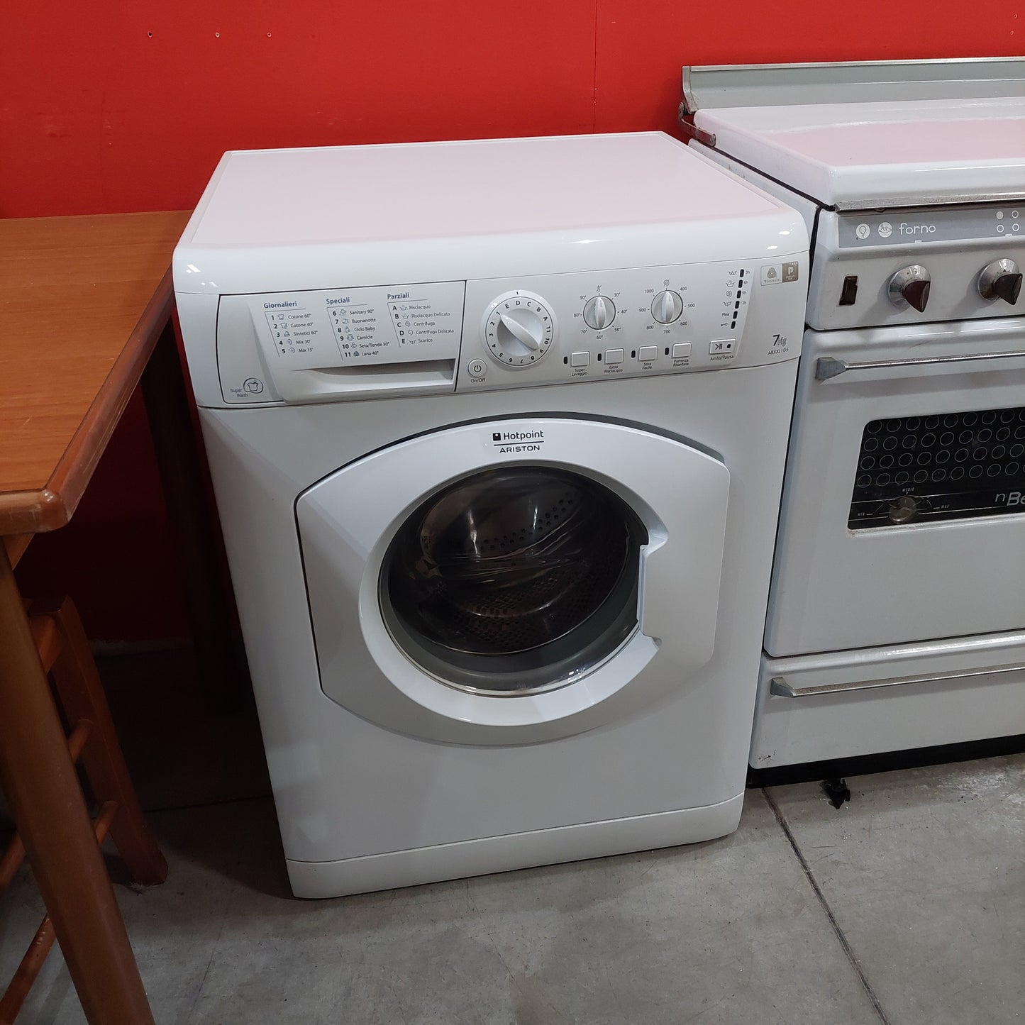 Lavatrice Ariston Hotpoint 7kg Cm60x55x84
