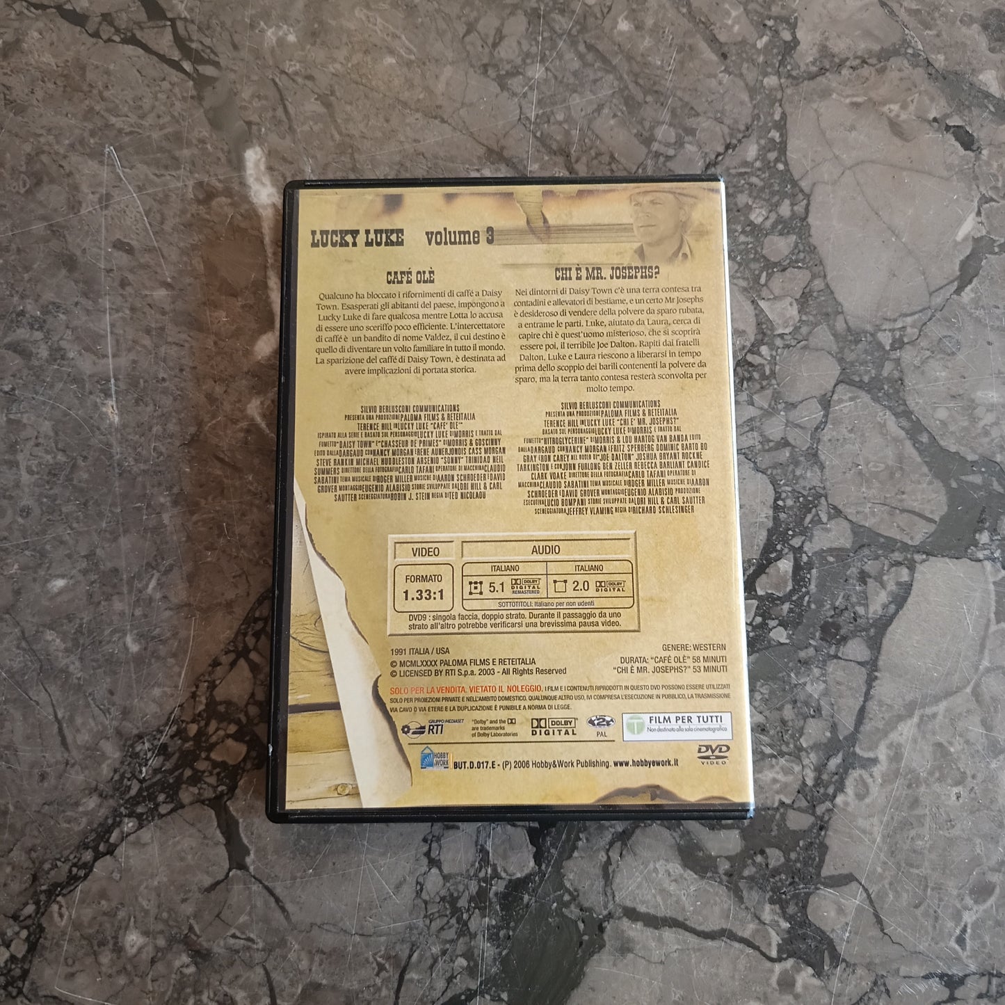 Dvd/lucky Luke Vol.3