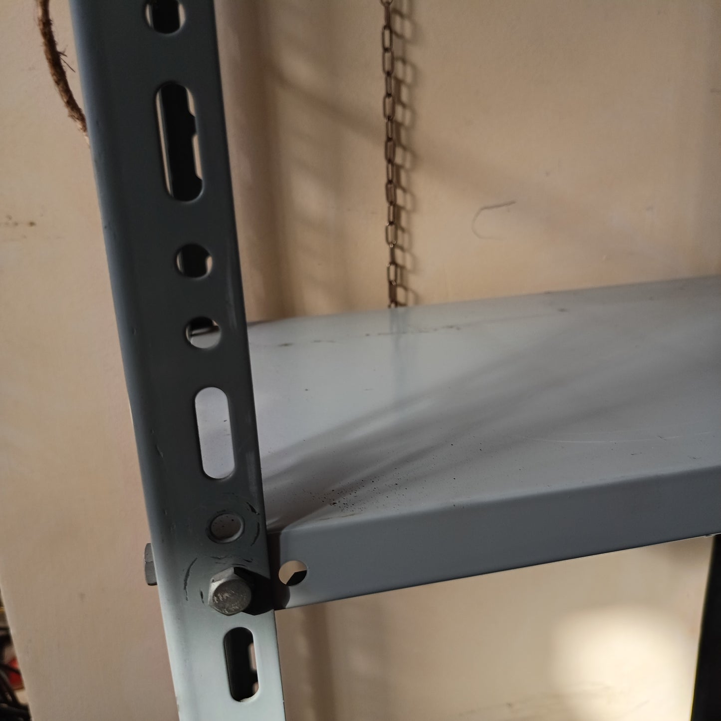 Scaffale * Metallo Zincato 5 Ripiani Cm80x30x200h