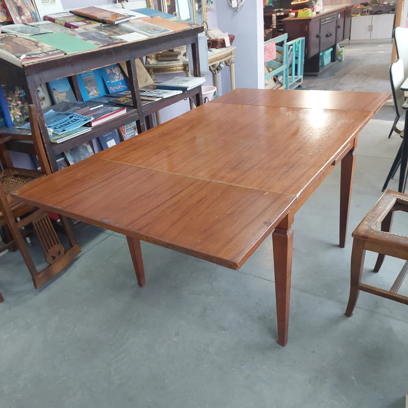 Tavolo * Legno All. Cm100x100/180x80h
